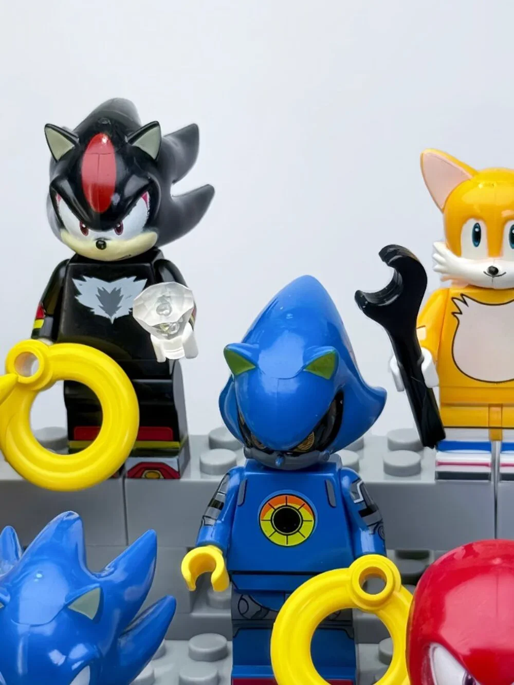 Sonic The Hedgehog Custom Minifigures Lot of 8